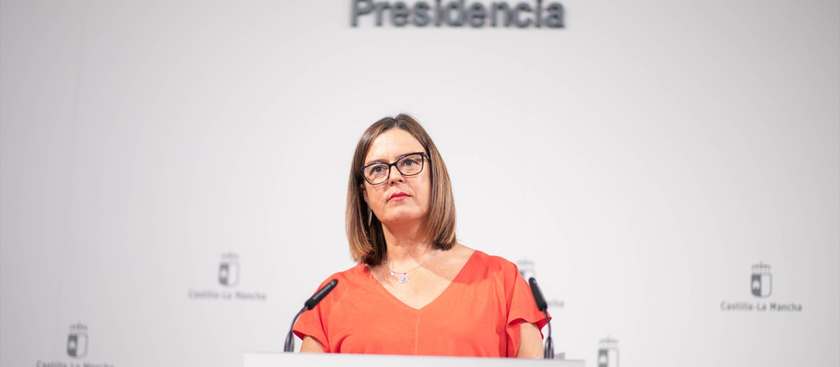 La consejera Portavoz del Gobierno regional, Esther Padilla