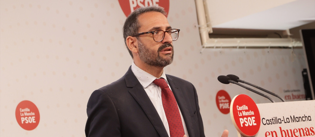 El secretario de Organización del PSOE de Castilla-La Mancha y diputado nacional, Sergio Gutiérrez (Foto de archivo)
