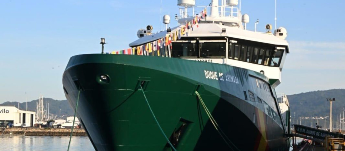 El barco de la Guardia Civil trabajará 4 meses al año para Frontex