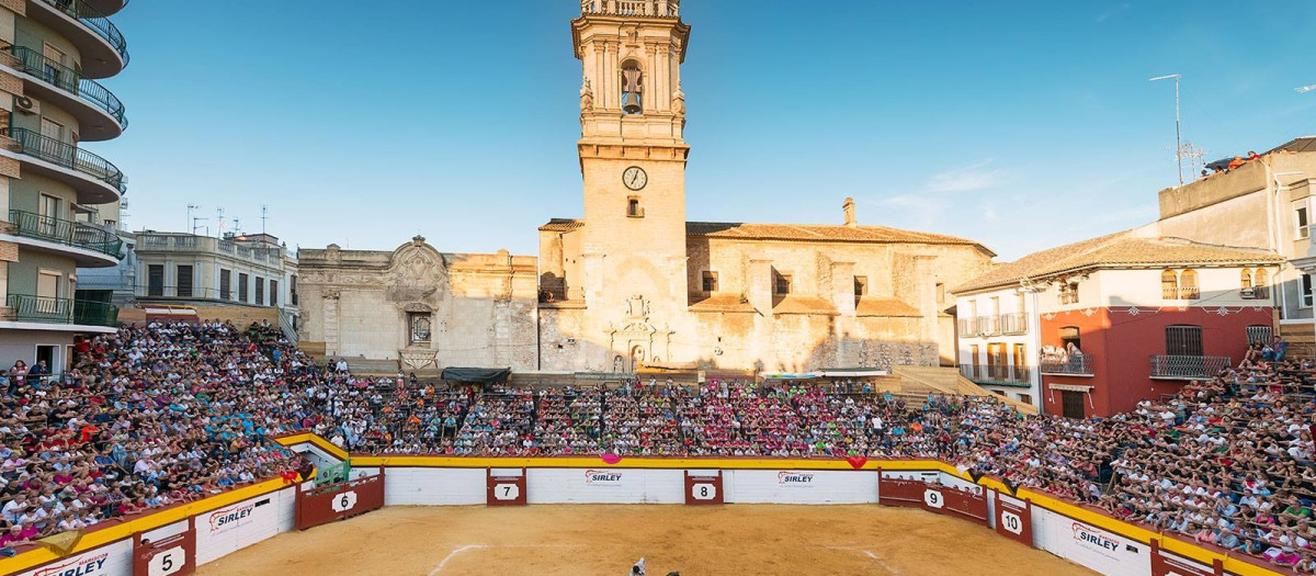 Imagen de archivo de la plaza de toros de Algemesí