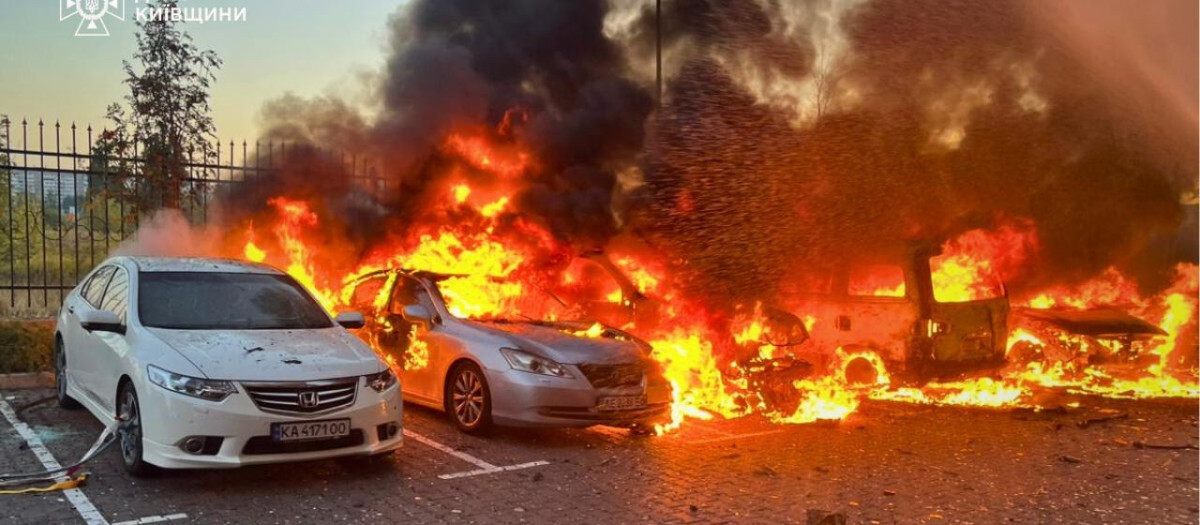 Imágenes del ataque ruso