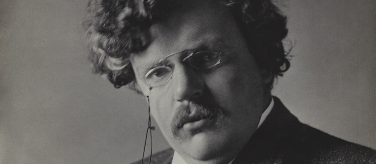 Gilbert Keith Chesterton, en una imagen de archivo