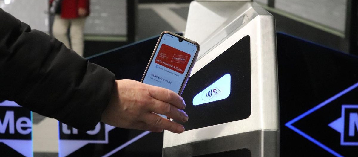 Abono transporte en el móvil