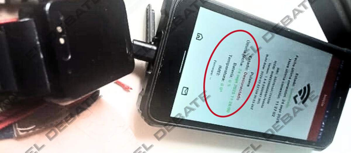 Imagen del fallo de una pulsera antimaltrato a 24 de septiembre de 2025