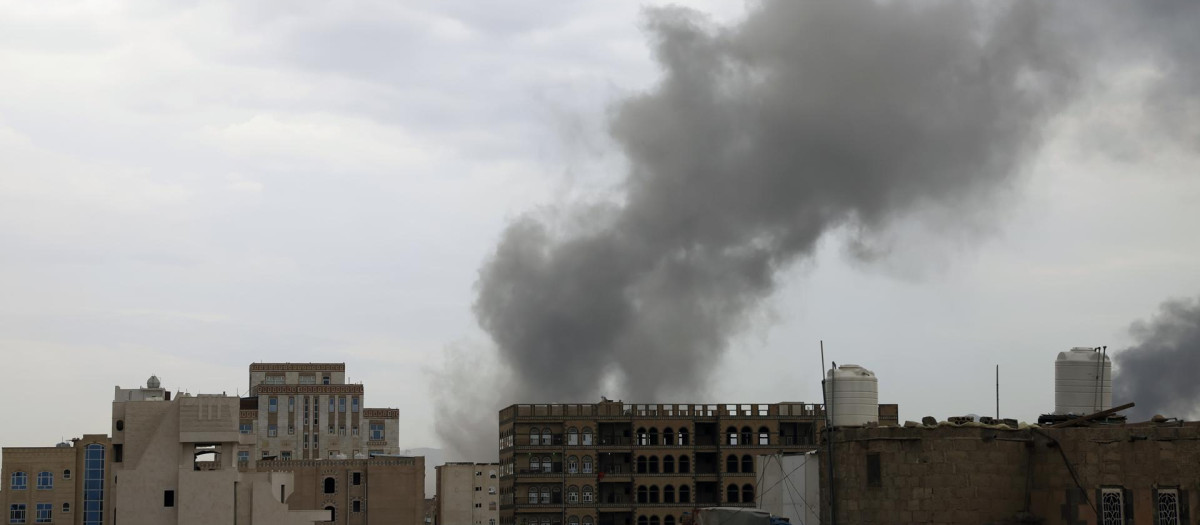 Saná, capital de Yemen, ha vuelto a ser el blanco de misiles israelíes