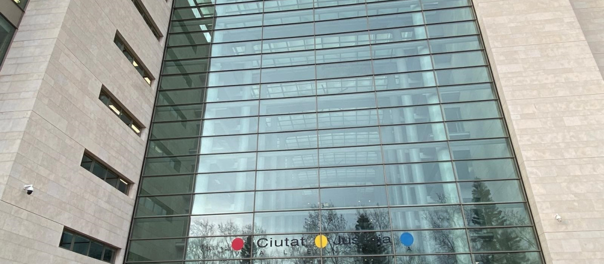 Imagen de archivo de la Ciudad de la Justicia de Valencia
