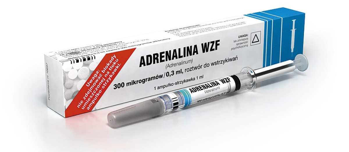 Inyecciones de adrenalina