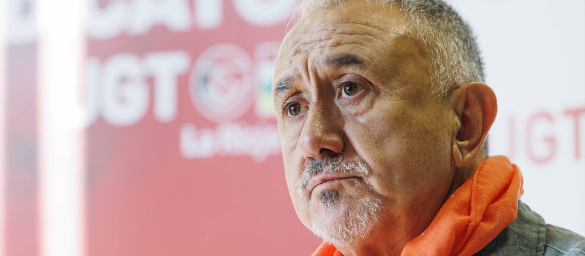 El secretario general de UGT, Pepe Álvarez.