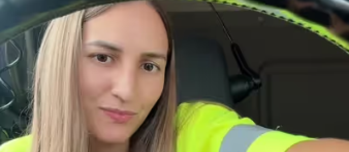 Anna Domingo, una camionera con todas las de la ley