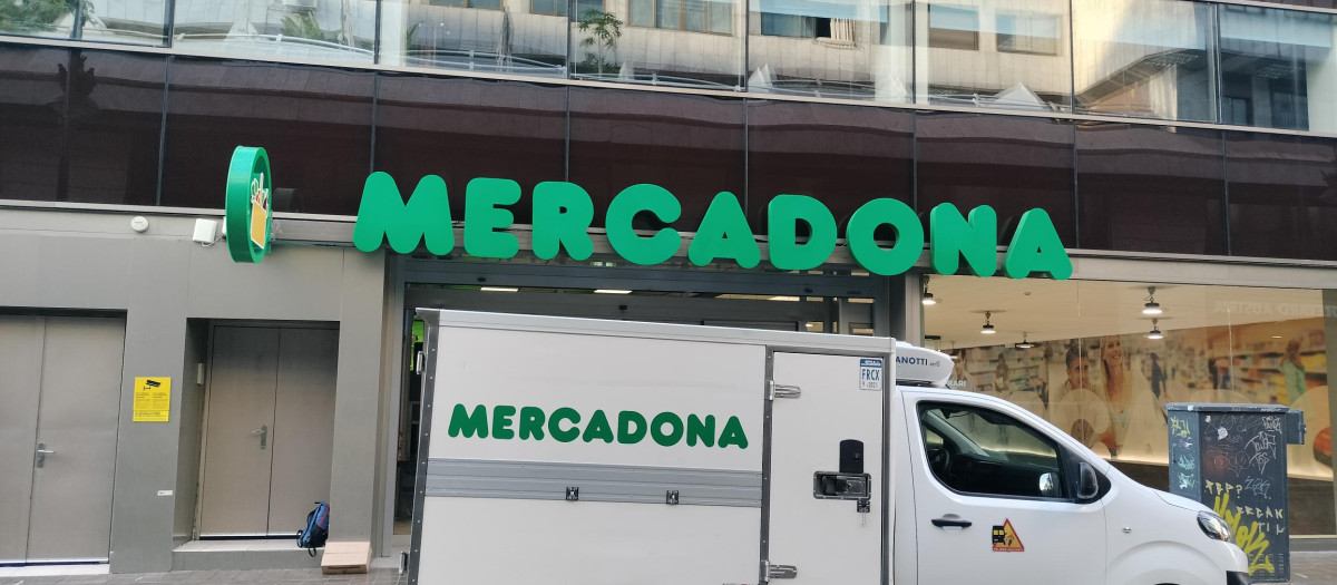 Imagen de un supermercado de Mercadona en Valencia