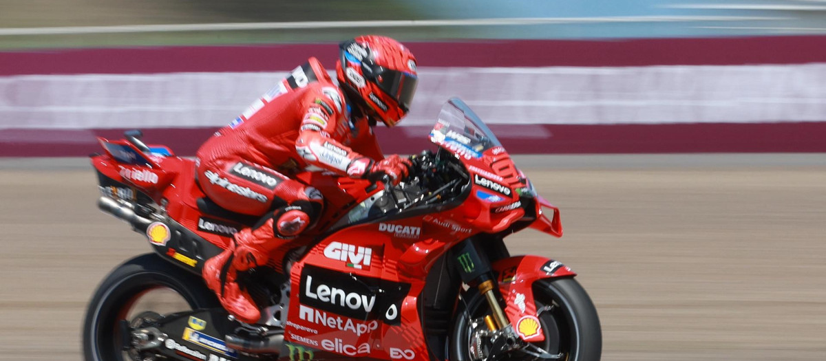 Marc Márquez, en el Gran Premio de Indonesia