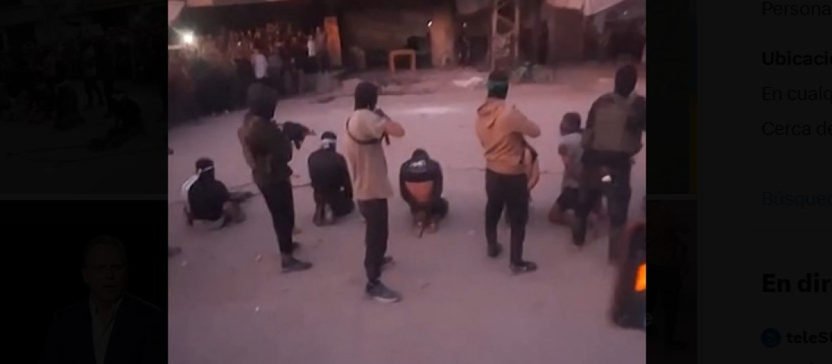 Ejecuciones sumarias en plena calle de Gaza realizadas por terroristas de Hamás