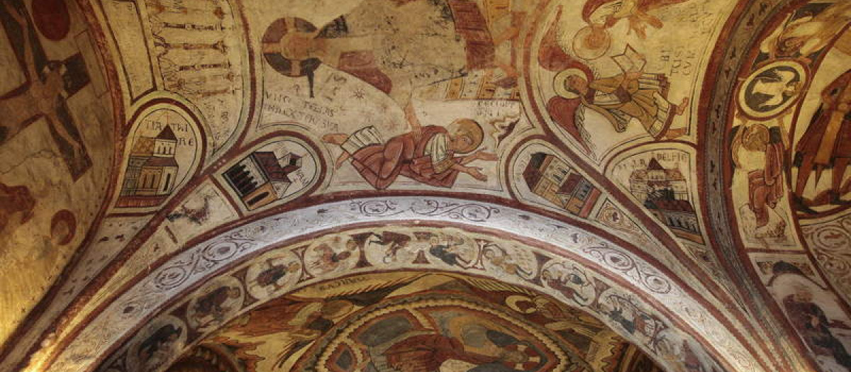 Calendario Isidoriano, frescos que forman parte del Panteón de los Reyes