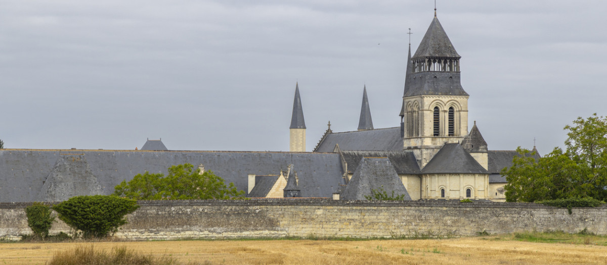 Abadía Real de Fontevraud en el Valle del Loira (Francia)