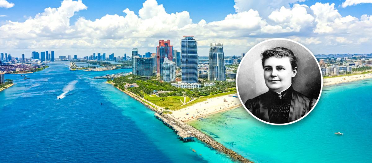 Julia Tuttle es considerada la fundadora de Miami