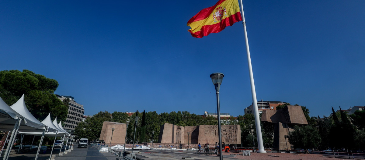 Imagen de archivo de la plaza de Colón