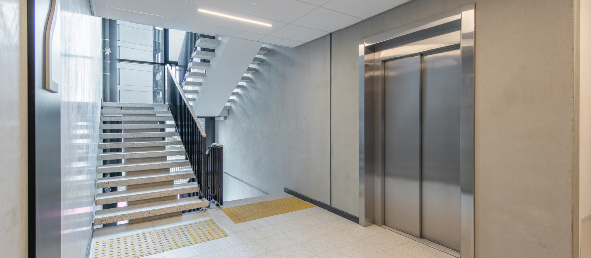 Interior de un edificio