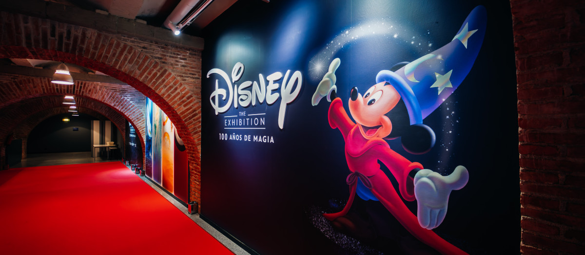 Entrada a la exposición Disney: The Exhibition en Madrid