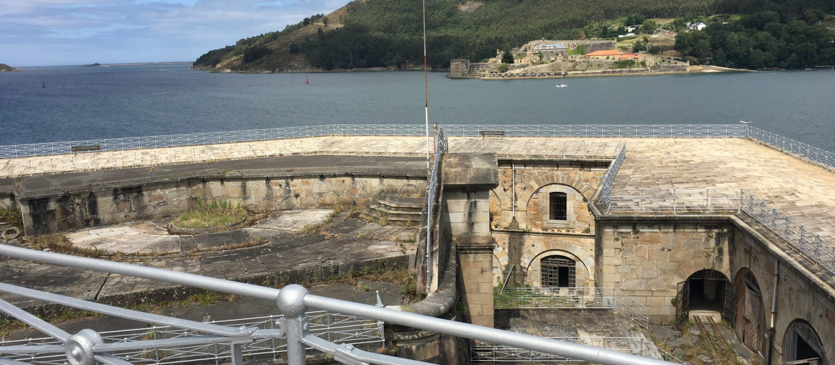 Imagen del Castillo de la Palma donde Tejero estuvo encarcelado en Mugardos, Ferrol