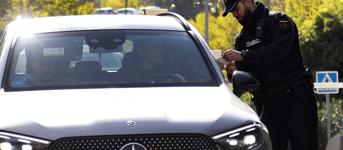 Iker Casillas a su salida de Comisaría