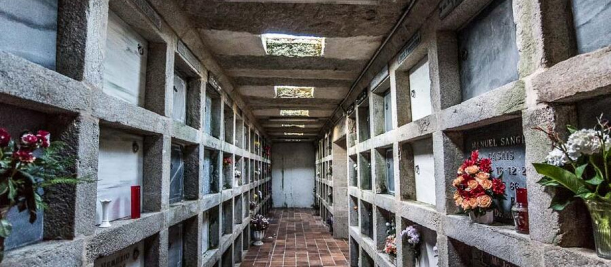 Este es el único cementerio subterráneo de Galicia