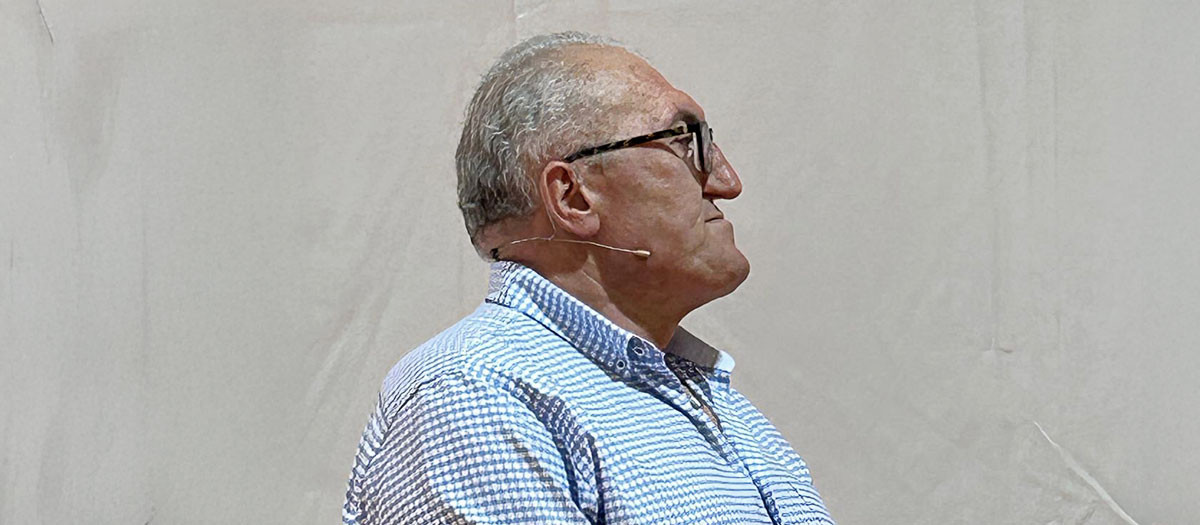 Paco Parra, paciente