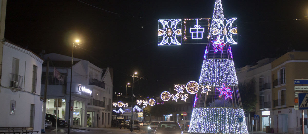 Alumbrado navideño de Estepa