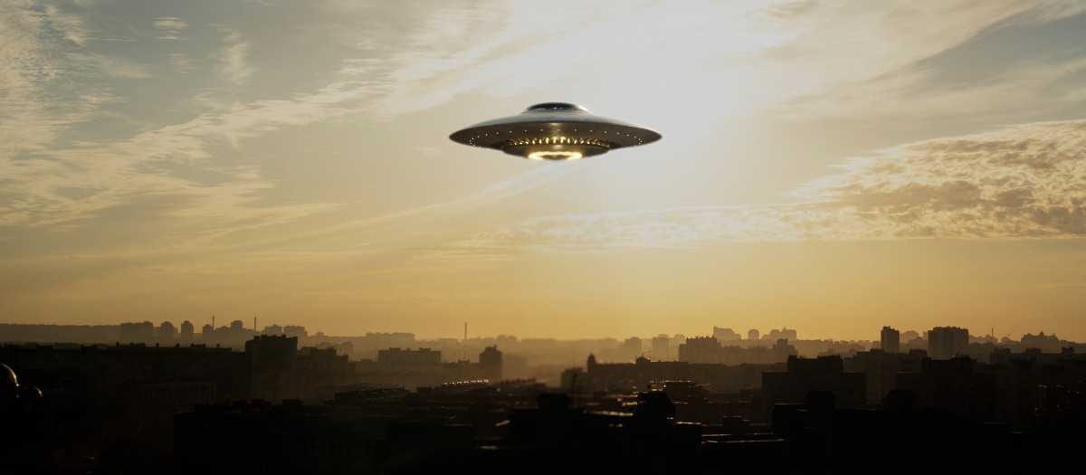 Ilustración de un ovni