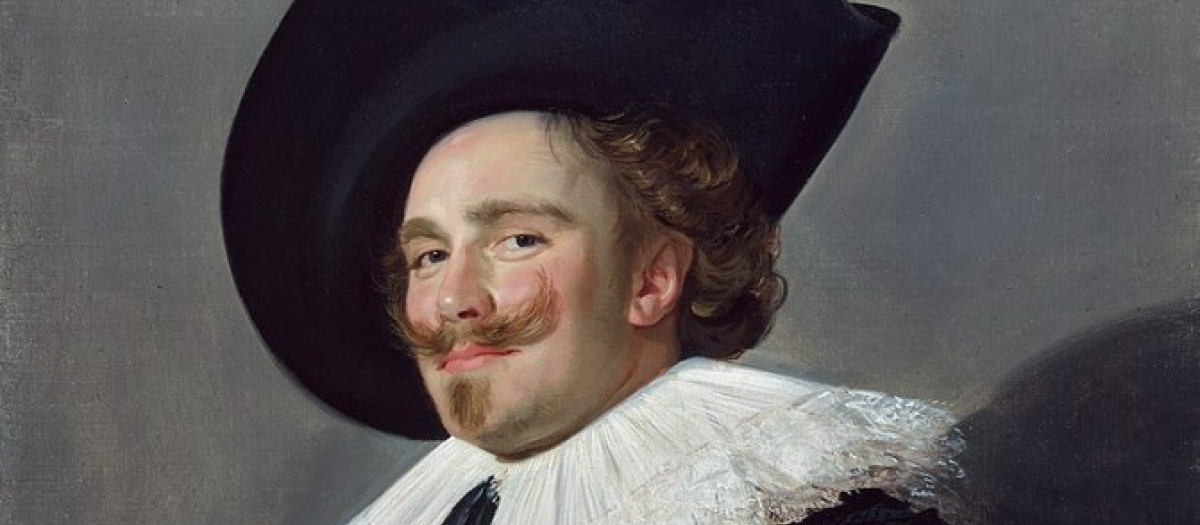 Caballero sonriente de Frans Hals