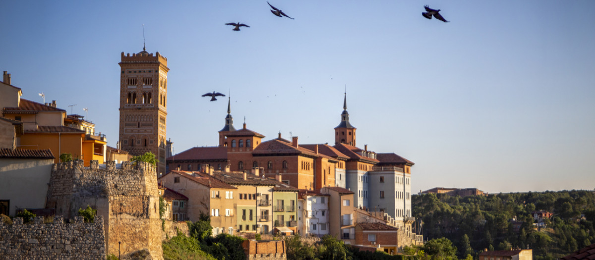 Vista panorámica de la ciudad de Teruel