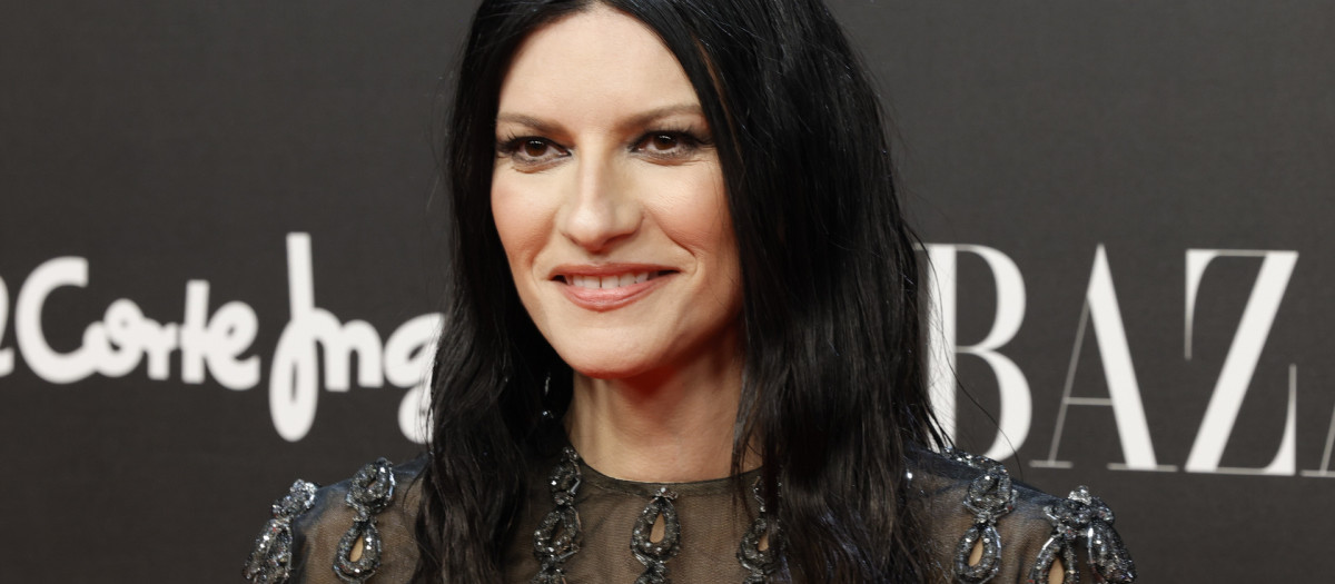 La cantante Laura Pausini