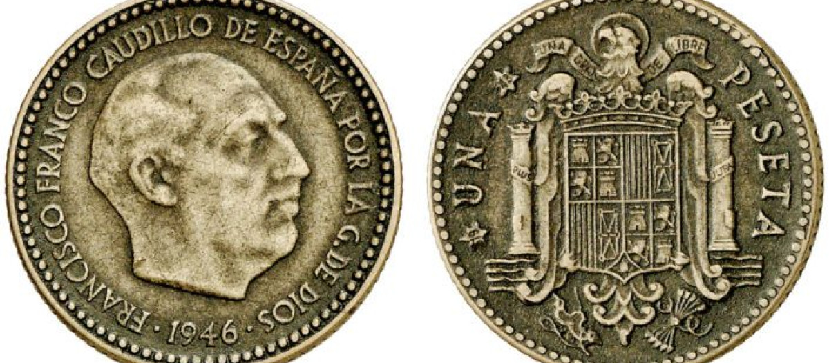 peseta franco 1946