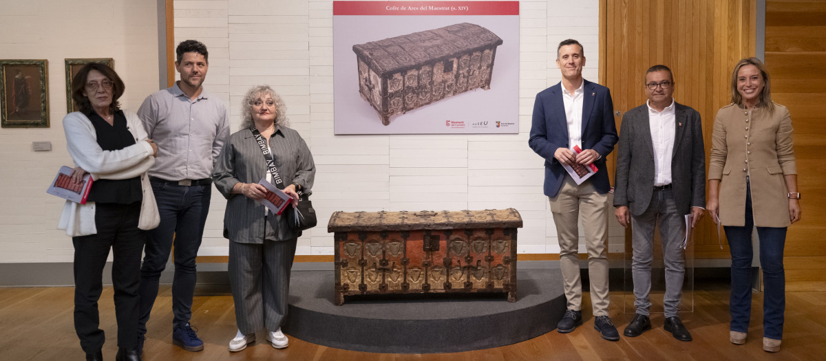 Exposición del cofre de Ares del Maestrazgo, Castellón