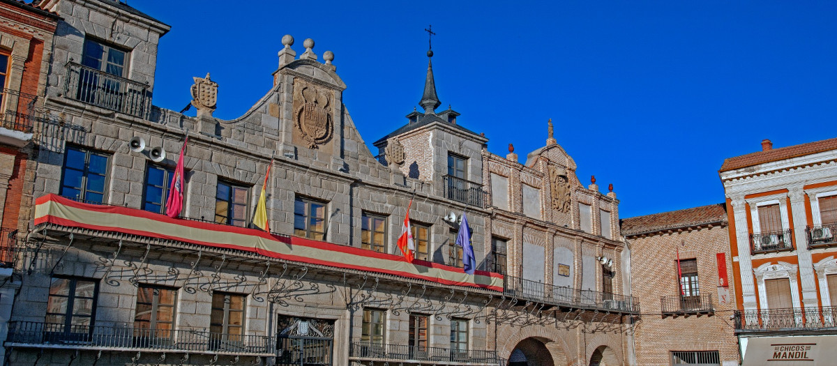 Fachada del Ayuntamiento de Medina del Campo