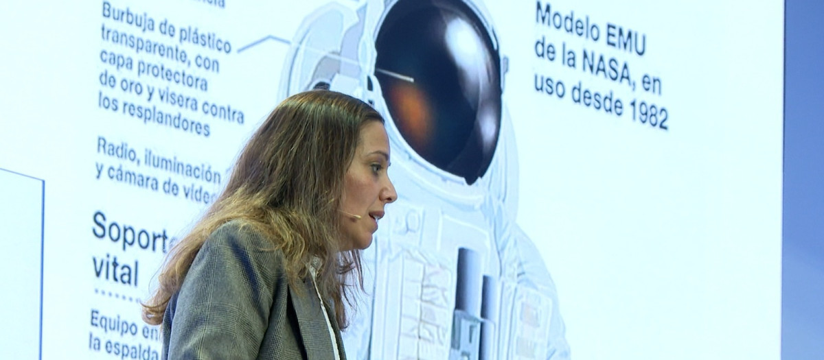 La investigadora de la NASA y profesora de Universidad en Texas Ana Díaz