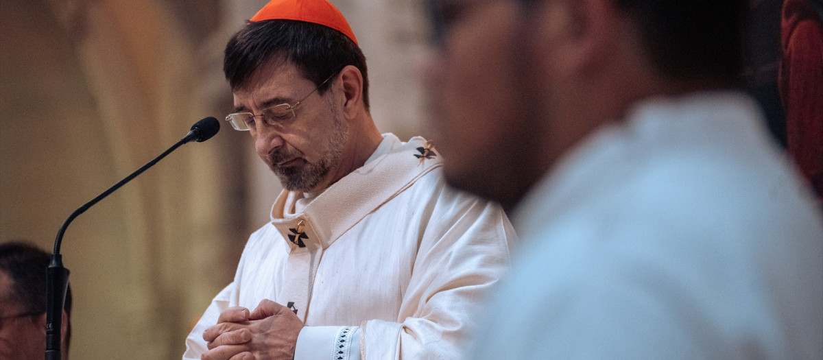 El arzobispo de Madrid, José Cobo