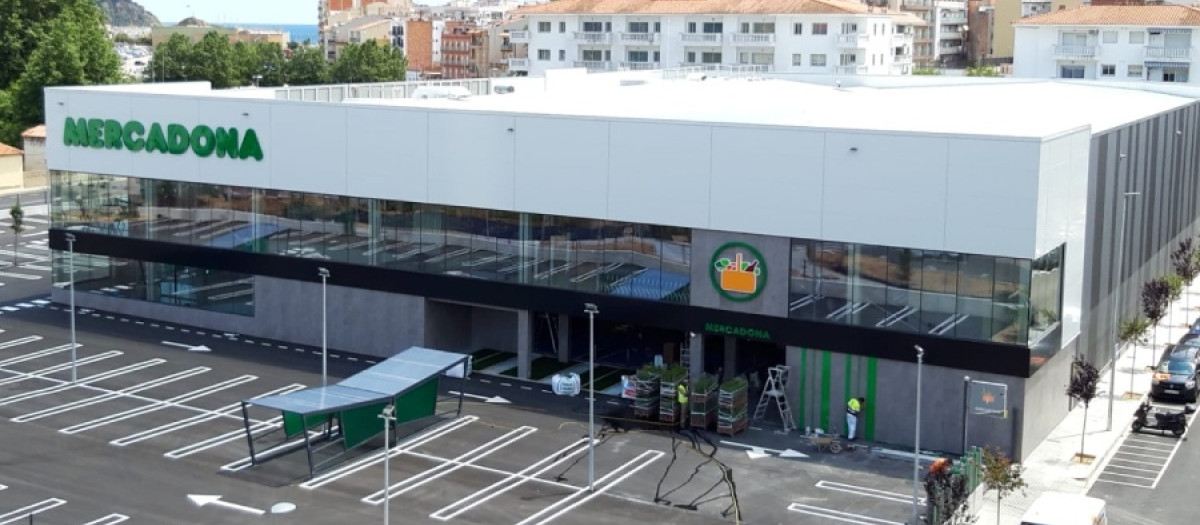 Imagen de un supermercado de Mercadona