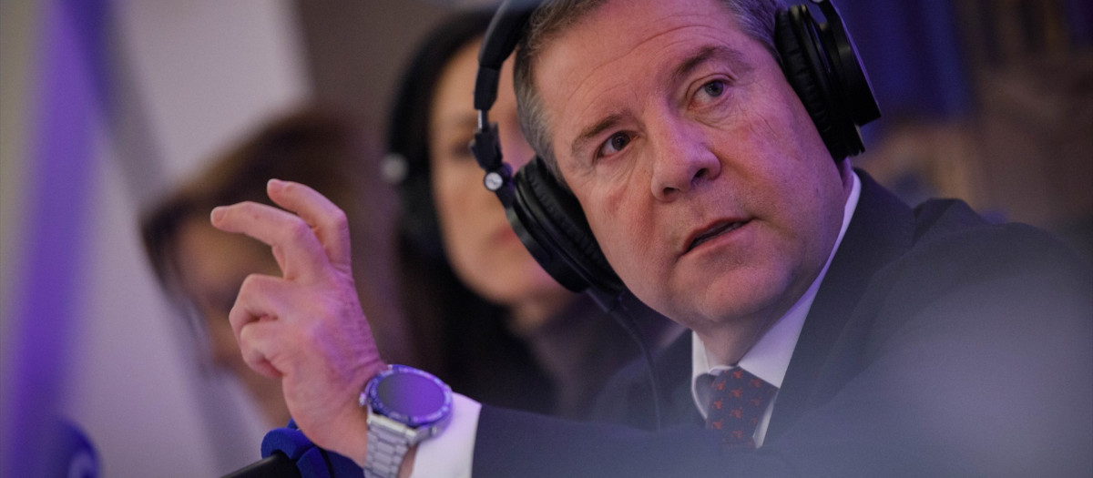 El presidente de Castilla-La Mancha, Emiliano García-Page.

REMITIDA / HANDOUT por DAVID ESTEBAN GONZALEZ/JCCM
Fotografía remitida a medios de comunicación exclusivamente para ilustrar la noticia a la que hace referencia la imagen, y citando la procedencia de la imagen en la firma
11/11/2025