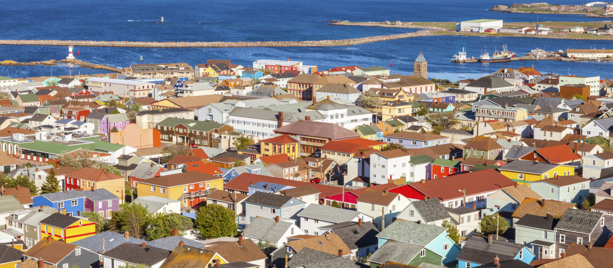 Imagen de San Pedro y Miquelón, isla francesa situada frente a las costas canadienses