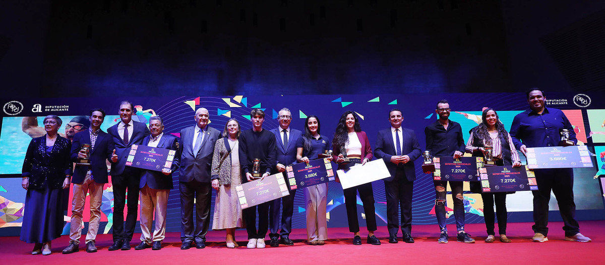 Gala de Entrega de los XLI Premios Provinciales del Deporte