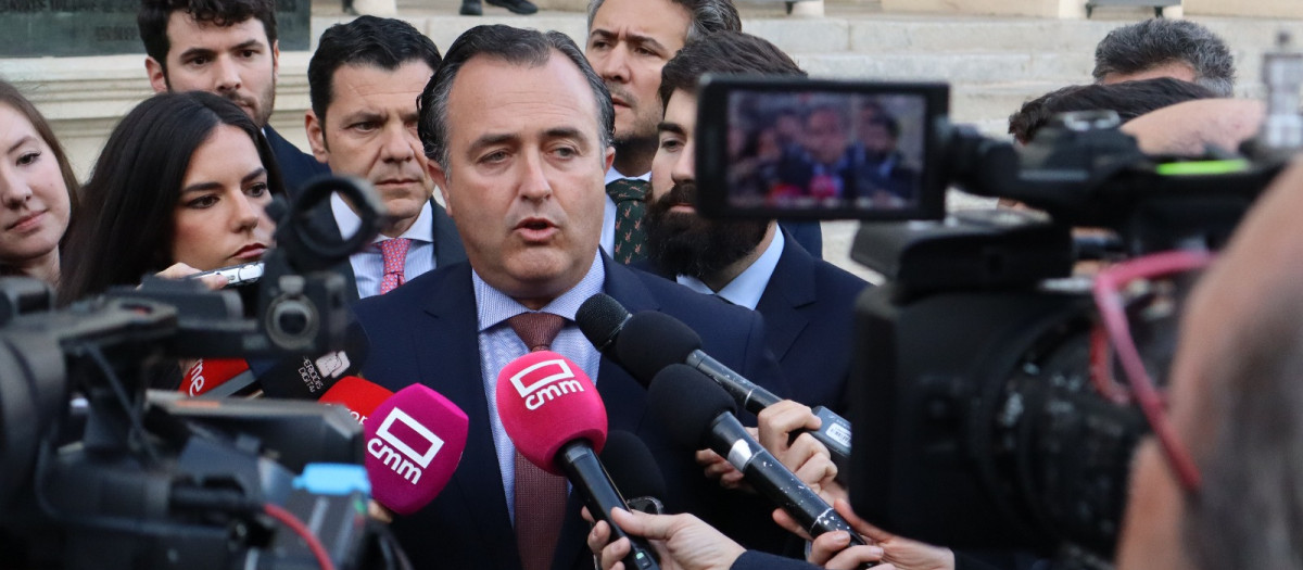 David Moreno, presidente de Vox en Castilla-La Mancha