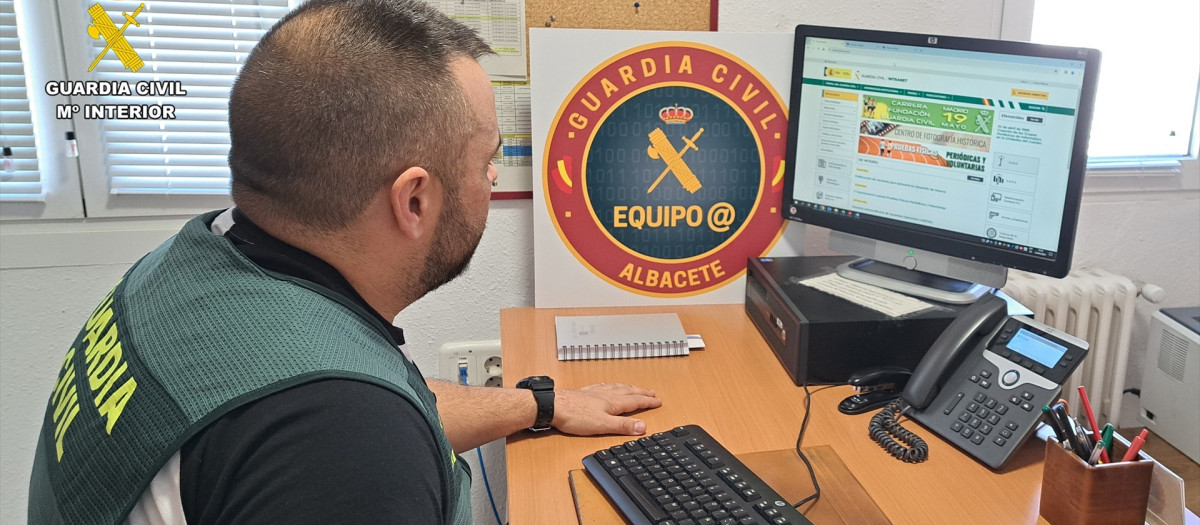 Integrante del Equipo@ de la Guardia Civil de Albacete