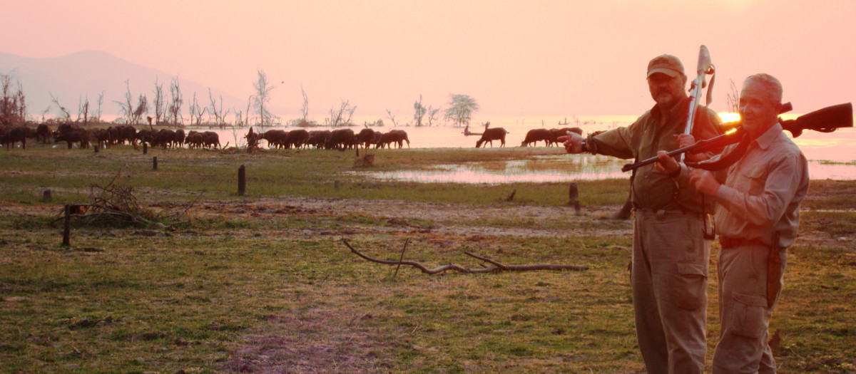 Roque Armada en la Presa Kariba