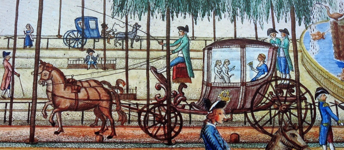 Recreación del Paseo de la Explanada, en El Born Centre Cultural