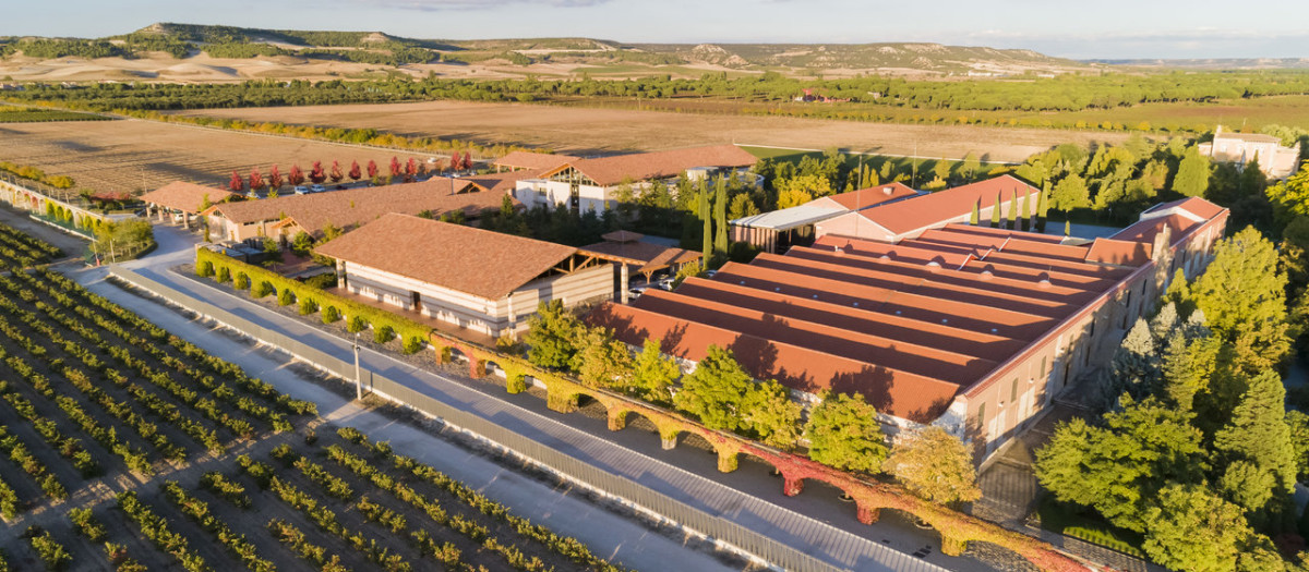 Bodega Vega Sicilia en Valbuena de Duero, Valladolid