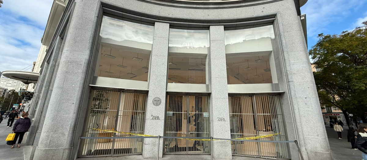 Zara de Plaza de España en Madrid