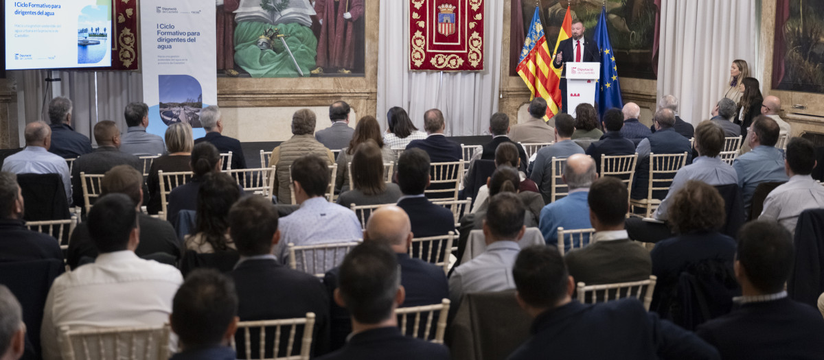 Segunda Jornada del Ciclo Formativo Dirigentes del Agua de la Diputación de Castellón
