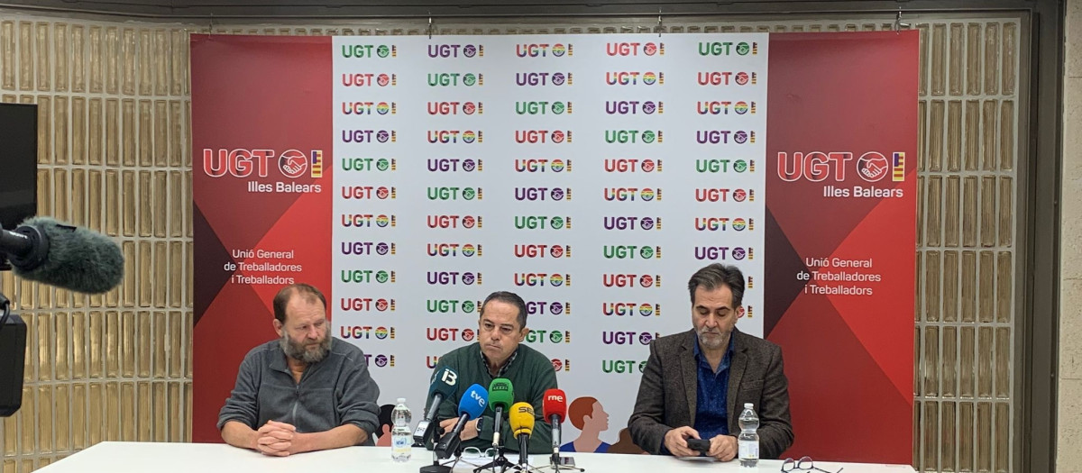 El secretario general de UGT Servicios Públicos, Miguel Ángel Romero