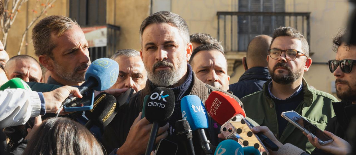 Santiago Abascal en Coria, Cáceres