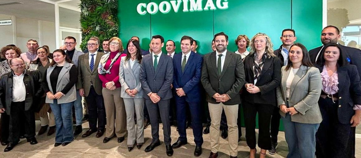 Inauguración de la Sociedad Cooperativa Agraria de Castilla-La Mancha Virgen del Monte de Bolaños de Calatrava